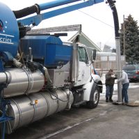 Storm sewer vac